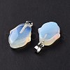 Opalite Pendants G-B041-03P-15-4