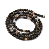 Natural Silver Sheen Obsidian Beads Strands G-RM2025-A03-3mm-3