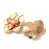 Alloy Flower Stud Earrings for Women EJEW-U028-14G-2