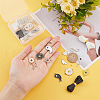   DIY Yin Yang Match Couple Bracelet Making Kit DIY-PH0009-64-3