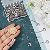 Beebeecraft 50 Starands 304 Stainless Steel Chain Extender STAS-BBC0005-50A-3