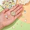 50Pcs 10 Styles Alloy Pendants ENAM-CJ0002-41-4