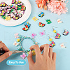 44pcs 11 styles Opaque & Transparent Resin Pendants RESI-TA0001-82-4