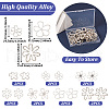 14Pcs 7 Style Alloy Pendants FIND-TA0003-68-3