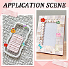 SOFPLATE 11 Styles Transparent Resin Decoden Cabochons RESI-SP0001-11-5