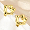 Lip 304 Stainless Steel Stud Earrings EJEW-A125-57G-3