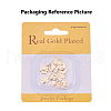 Brass Stud Earring Findings X-KK-N186-60-3