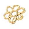 304 Stainless Steel Open Cuff Rings for Women RJEW-U060-04B-G-2