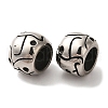 304 Stainless Steel European Beads STAS-A080-38AS-3
