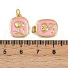 Brass Pendants KK-A257-11C-G-3