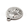 304 Stainless Steel Pendant Rhinestone Settings STAS-I694-32P-3