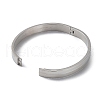 Non-Tarnish 304 Stainless Steel Plain Bangle BJEW-F464-11P-3