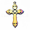 Rainbow Color Alloy Big Pendants PALLOY-S180-015-RS-3