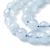 Round Natural Aquamarine Bead Strands G-F289-01-7mm-5