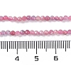 Natural Pink Tourmaline Beads Strands G-N342-33A-5