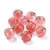 Cherry Quartz Glass Pendants G-Z022-01H-1