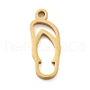 304 Stainless Steel Pendants STAS-M076-05G-1