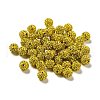 Pave Disco Ball Beads X1-RB-A130-10mm-17-5