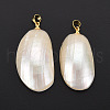 Shell Pendants SSHEL-T014-48A-3