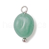 Natural Mixed Gemstone Pendants PALLOY-JF02523-3