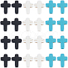 SUNNYCLUE 90Pcs 3 Colors Synthetic Turquoise Beads DIY-SC0022-92-1