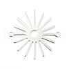 Brass Connector Charms KK-H435-10S-1