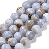Natural Blue Lace Agate Beads Strands G-NH0043-A01-01-2