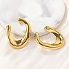 304 Stainless Steel Stud Earrings EJEW-D319-03G-3