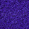 Opaque Colours Glass Bugle Beads SEED-N005-001-B02-3