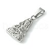 Non-Tarnish 304 Stainless Steel Pendants STAS-L275-17P-2