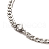 304 Stainless Steel Irish Knot Pendant Necklaces NJEW-D066-01P-3