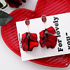 Alloy Stud Earrings for Women WGFE0DA-03-1