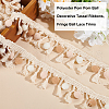 Olycraft 5M Polyester Pom Pom Ball Decorative Tassel Ribbons OCOR-OC0001-47-4