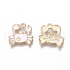 Alloy Enamel Pendants ENAM-F137-05A-2