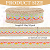 Polyester Jacquard Ribbon OCOR-WH0085-77B-2