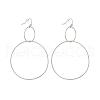 304 Stainless Steel Dangle Earrings EJEW-L237-03P-1