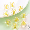 Transparent Acrylic Beads TACR-S154-19A-81-6