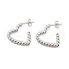 304 Stainless Steel Stud Earring EJEW-C067-14P-1