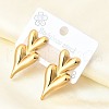 304 Stainless Steel Stud Earrings EJEW-P312-04B-G-3