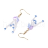 304 Stainless Steel Dangle Earrings EJEW-MZ00454-03-4