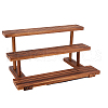 3-Tier Wooden Jewelry Organizer Display Risers ODIS-WH0058-18A-1