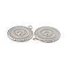 Non-Tarnish 201 Stainless Steel Pendants STAS-J401-VC791-3