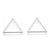 Non-Tarnish 201 Stainless Steel Linking Rings STAS-N090-T12-1-1
