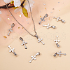 10Pcs 304 Stainless Steel Pendants STAS-CJ0001-230-5