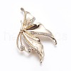 Brass Cabochons KK-F791-12G-1