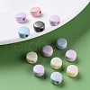 Spray Painted Acrylic Beads MACR-S373-05J-6