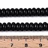 Opaque Spray Painted Glass Beads GLAA-ZX008-6mm-18F-4