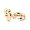 Ion Plating(IP) Stainless Steel Thick Hoop Earrings for Women EJEW-A083-03G-1-2
