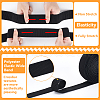 BENECREAT 10 Yards Polyester Elastic Wide Band EW-BC0001-07A-4