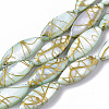 Drawbench Freshwater Shell Beads Strands SHEL-T014-008B-03-1